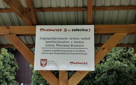&bdquo;Zagospodarowanie terenu wok&oacute;ł świetlic/strażnic z terenu Gminy Płoniawy-Bramura&ldquo; 12