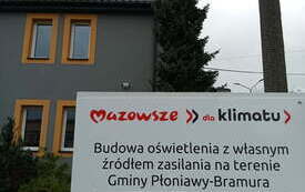 Budowa oświetlenia z własnym źr&oacute;dłem zasilania na terenie Gminy Płoniawy-Bramura 7