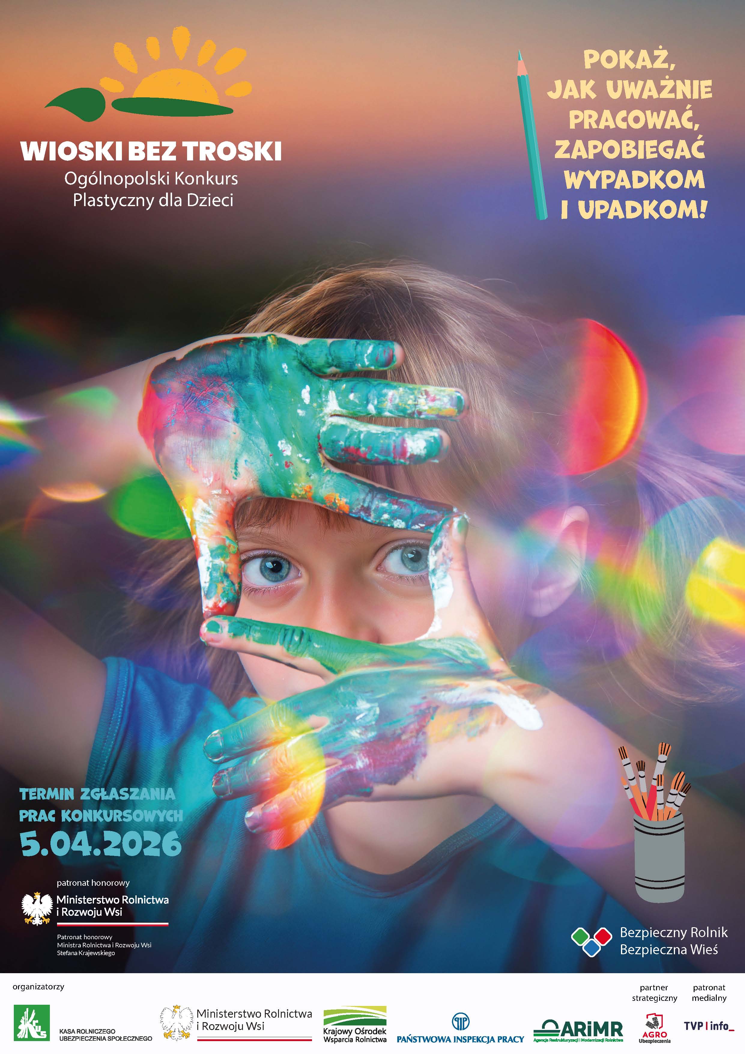 XVI Og&oacute;lnopolski Konkurs Plastyczny dla Dzieci &bdquo;Wioski bez troski&rdquo;