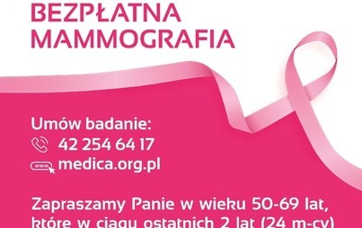 Zdjęcie do Bezpłatne badania mammograficzne