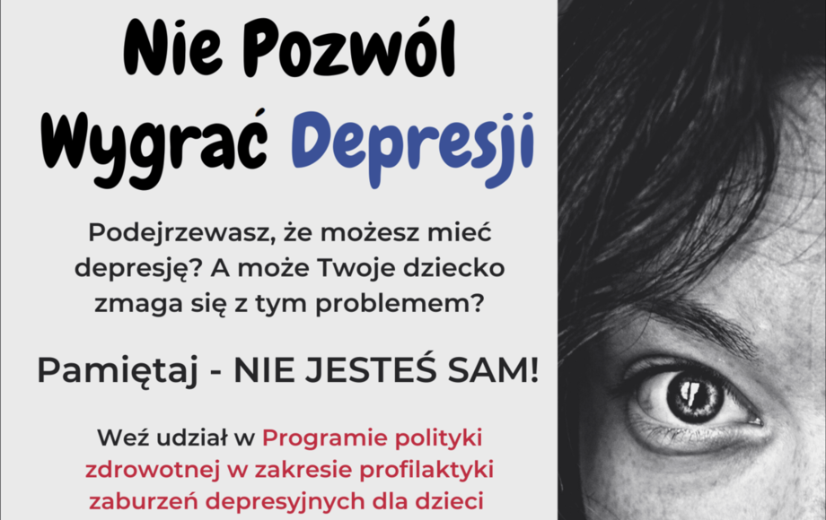 Profilaktyka Zaburzeń Depresyjnych Dla Dzieci I Młodzieży Z Województwa Mazowieckiego Ug 2436