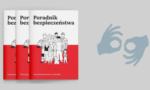 „Poradnik bezpieczeństwa” dostępny w Polskim Języku Migowym